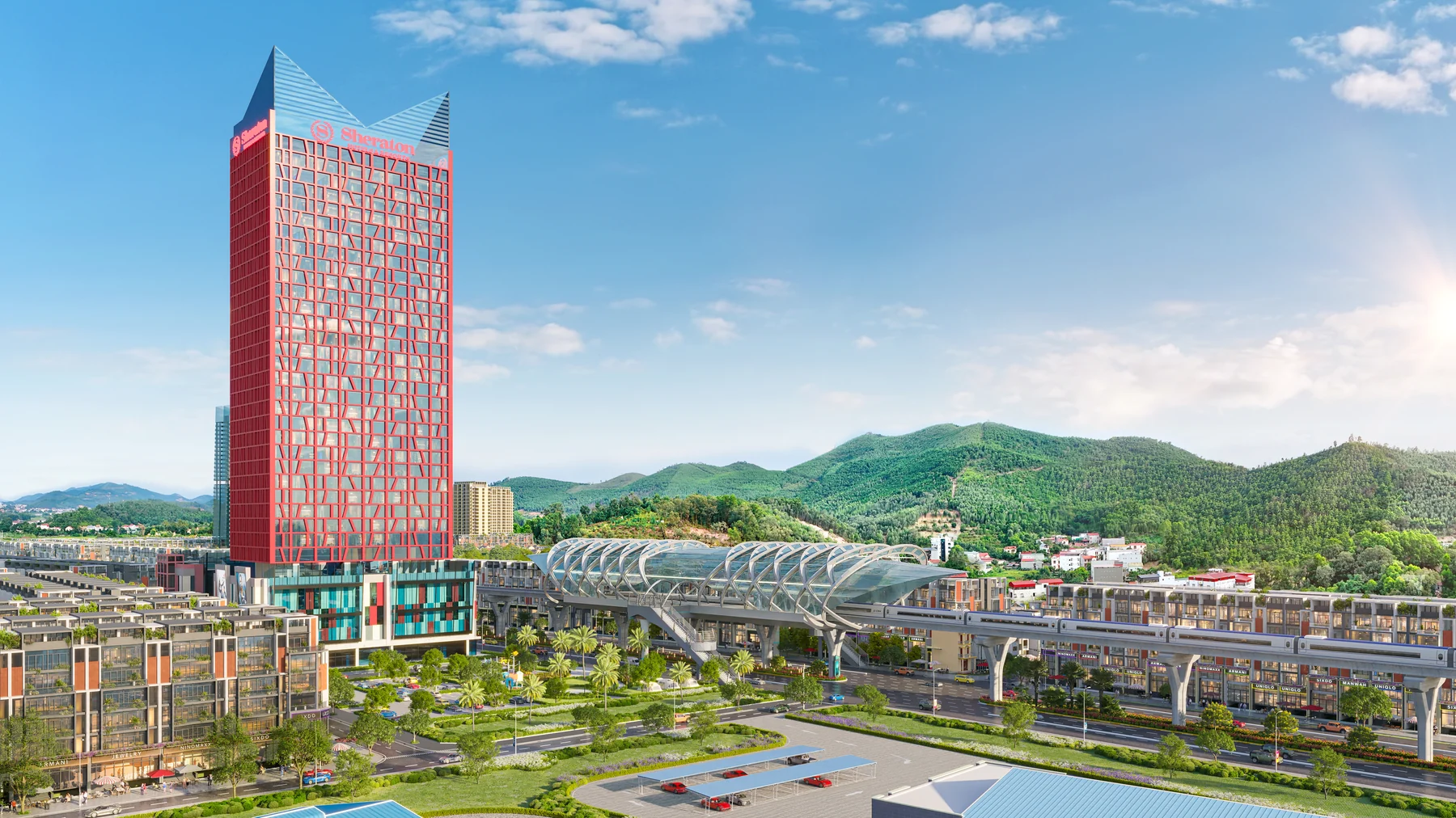 Phối cảnh bệnh viện chất lượng cao tại ION CITY