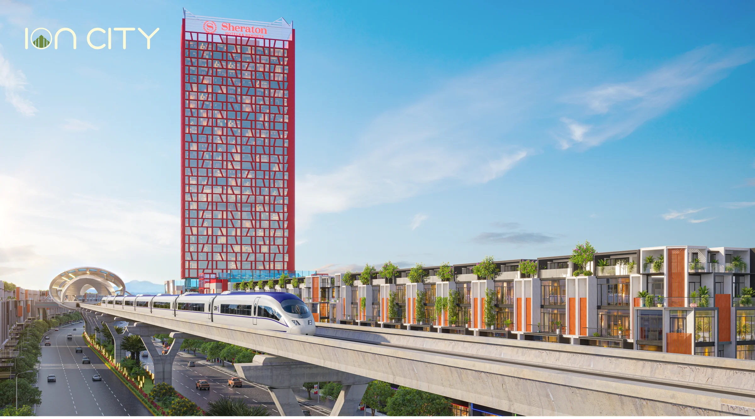 Phối cảnh Khách sạn Sheraton 5 sao tại ION CITY